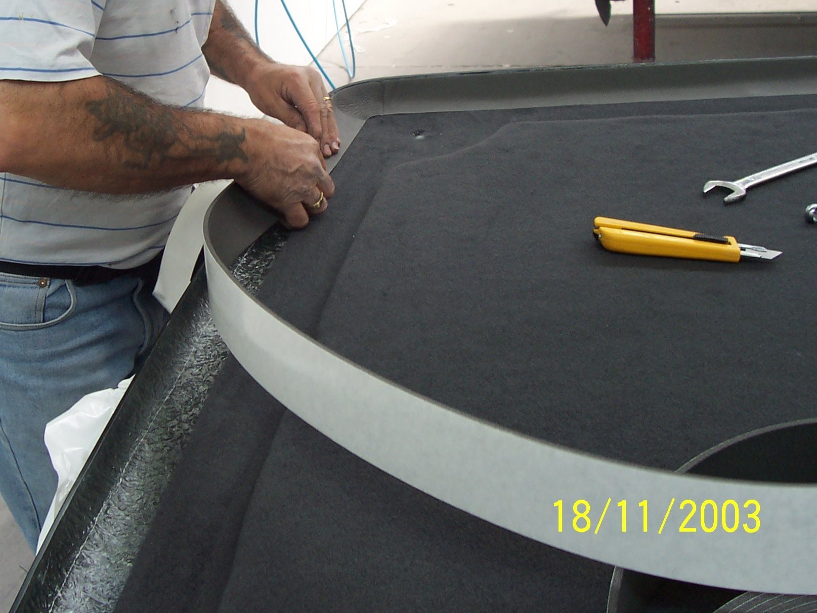 AU BA BF Ford Falcon Ute Lid Foam Tape Replacement Sealing Kit For Fibreglass Lids with Carpet Underneath