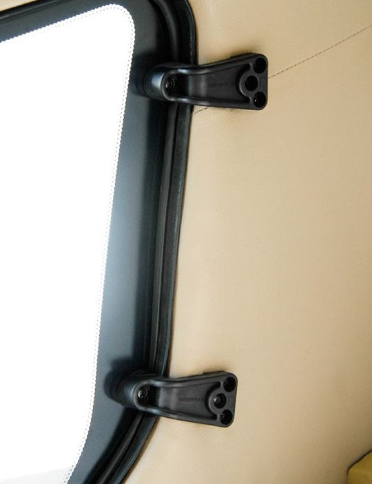 Canopy Side Window Pop Out Flip Hinge Push Catch Quarter Vent Windows