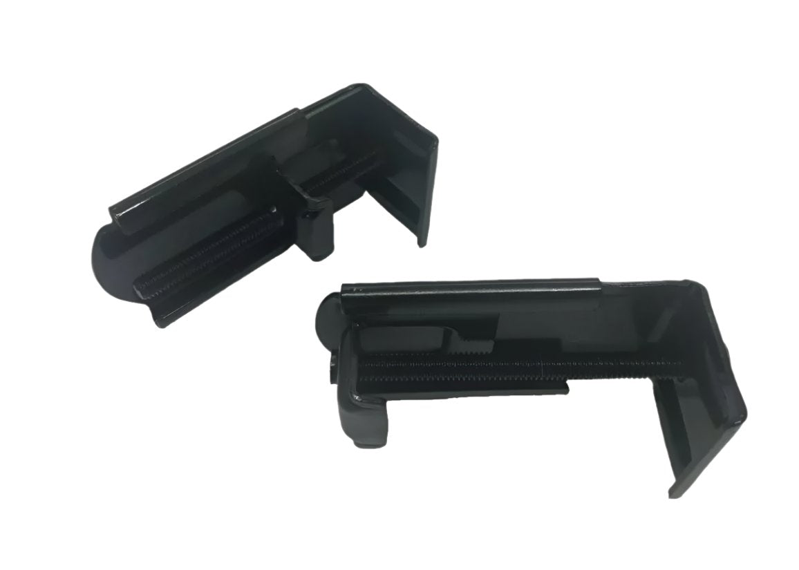 FG Ford Falcon Clamps 6 x Black Metal Canopy Ute Mounting Fitting Kit Removable G-Clamp Ute Tub