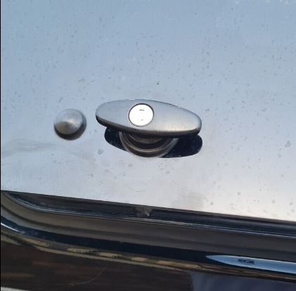 Central Locking Canopy Rear Window T Handle & 4 Side Window Locks 30-32mm Hole Size All Same key