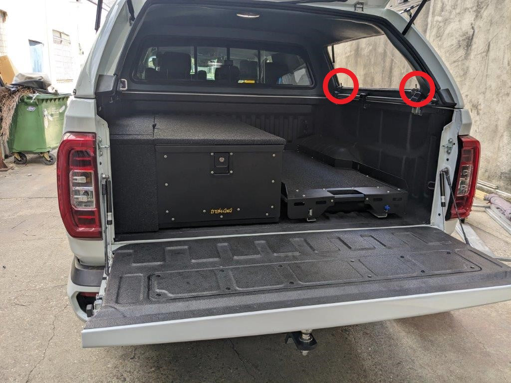 ALPHA GSX Canopy Side Lift Up Door Locking Pins Canopies HardTop Truck LK-SD-GSX