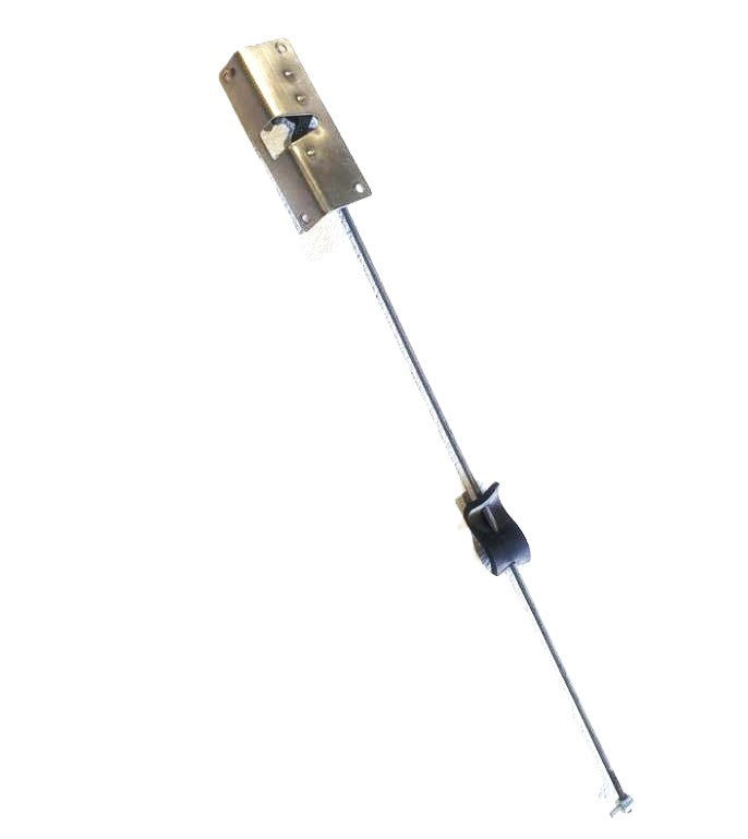 ALPHA CME Canopy Side Door Wing Lock Hook Plate Catches + Rod Arms HardTop Truck