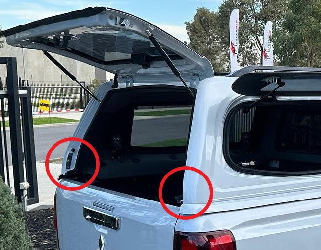 Sammitr SMM V2 Plus Canopy Rear Window Lock Strikers Number #3 HardTop