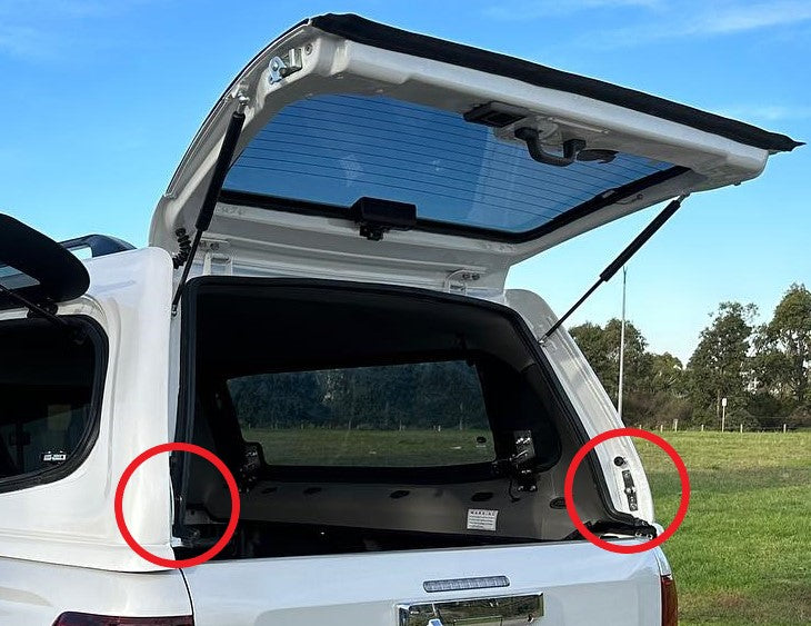 Sammitr SMM V2 Plus Canopy Rear Window Lock Strikers Number #3 HardTop