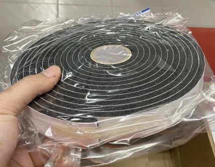 Canopy Foam Sealing Tape Sponge Rubber Roll 5.4 Metres x 25mm Installation Kit