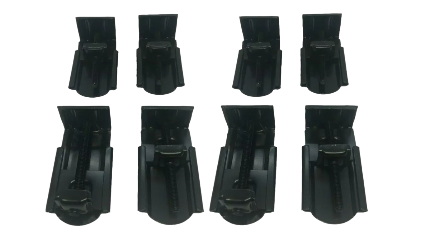 FG Ford Falcon Clamps 8 x Black Metal Canopy Ute Mounting Fitting Kit Removable G-Clamp Ute Tub
