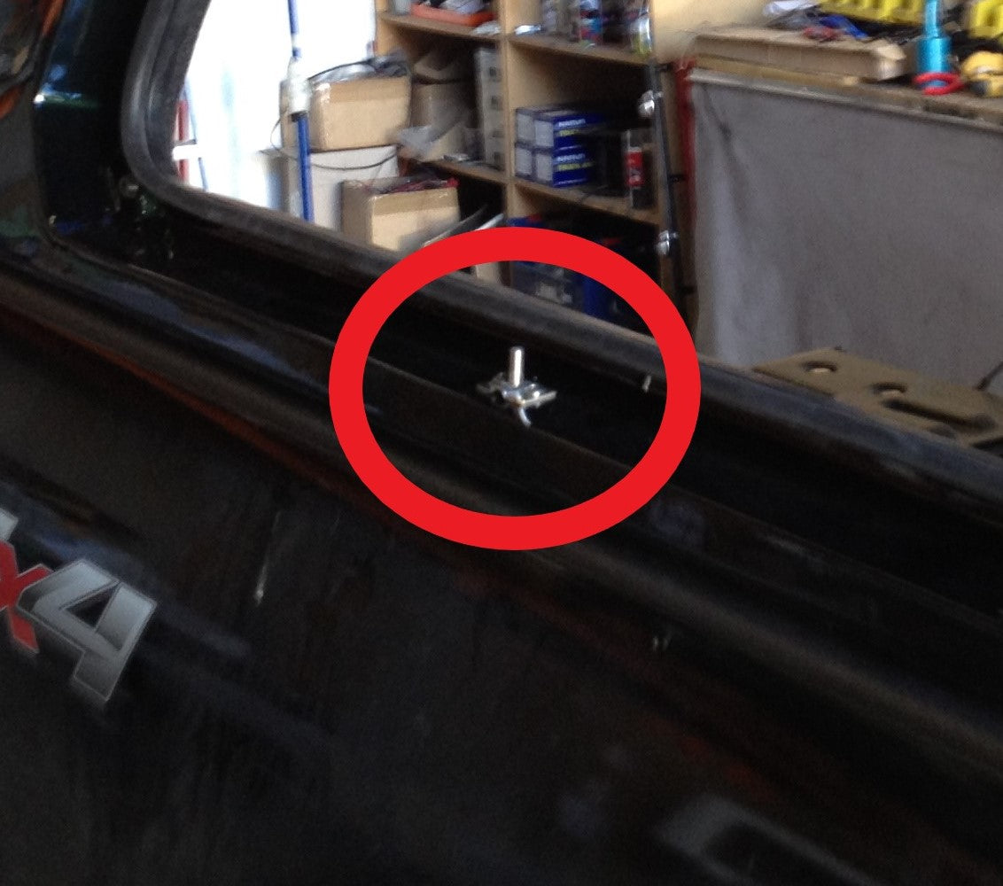 ALPHA CME & CMX Canopy Side Lift Up Door Locking Pins Canopies HardTop Truck LK-SD-CML-1