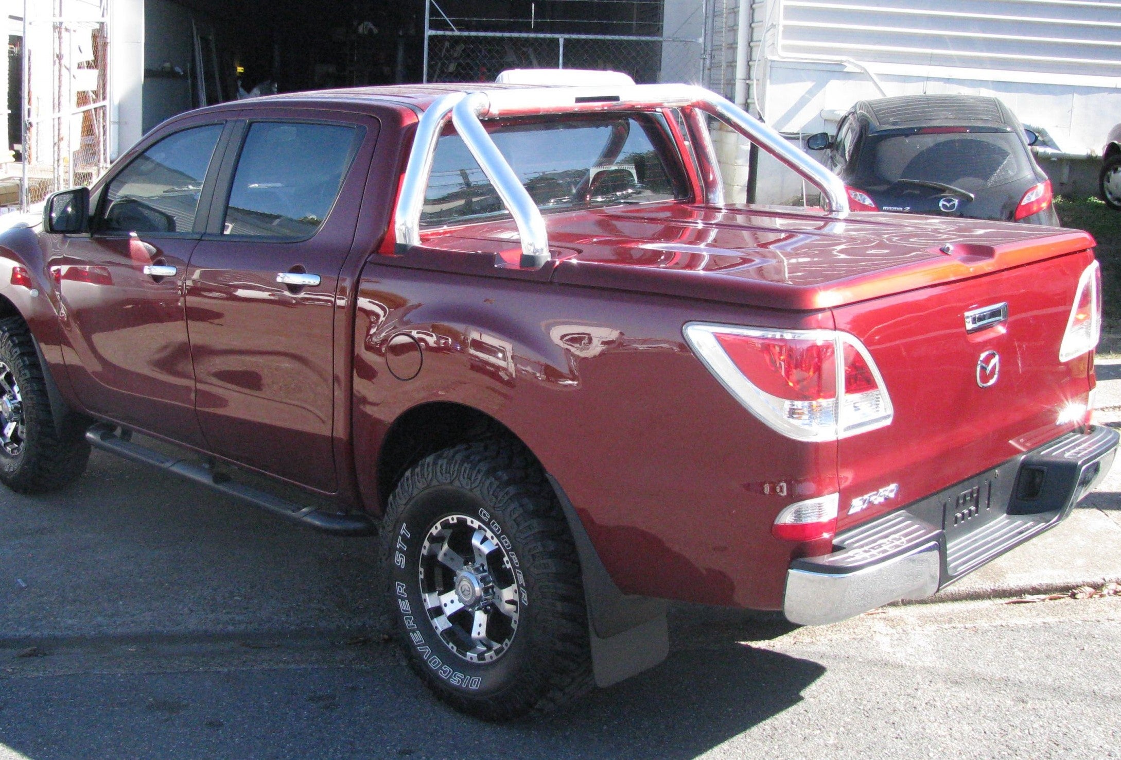 Mazda BT-50 1P & 3P EGR Plastic Ute Lid Hard Tonneau Covers M10-M10 Ball Heads 585mm x 150n