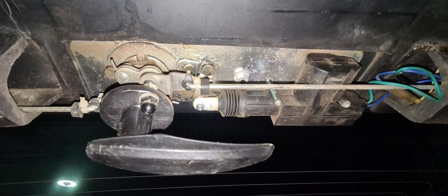 Canopy Central Locking Rear Window T Handle & 4 Side Window Long Shaft Locks 22mm Hole Size All Same key