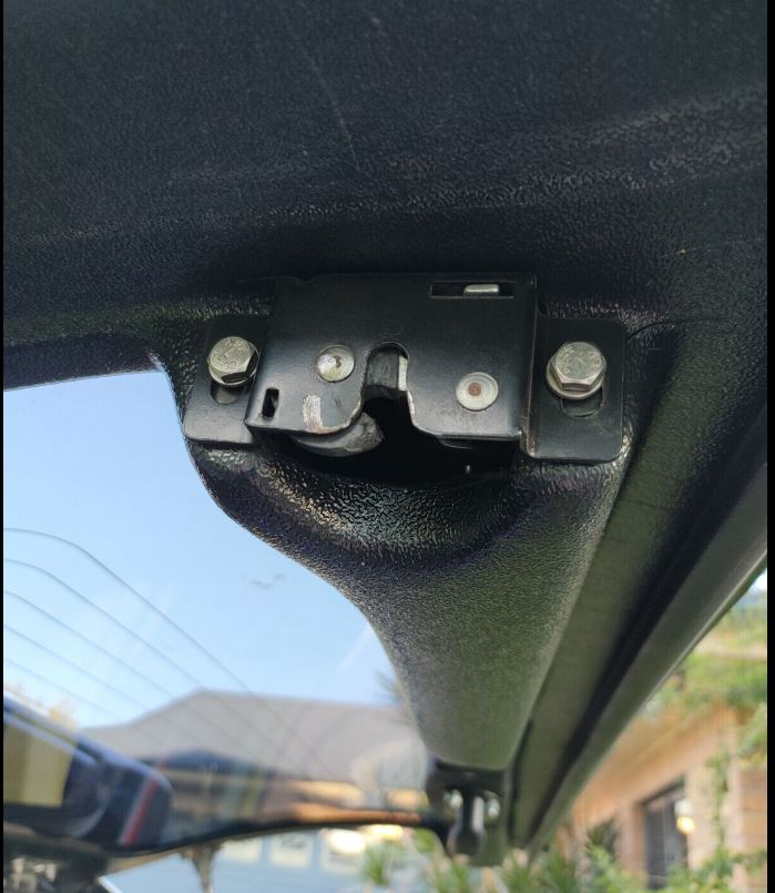 Flexiglass Canopy Rear Window Internal Lock Catch Mechanism also fits Ultimate Flake