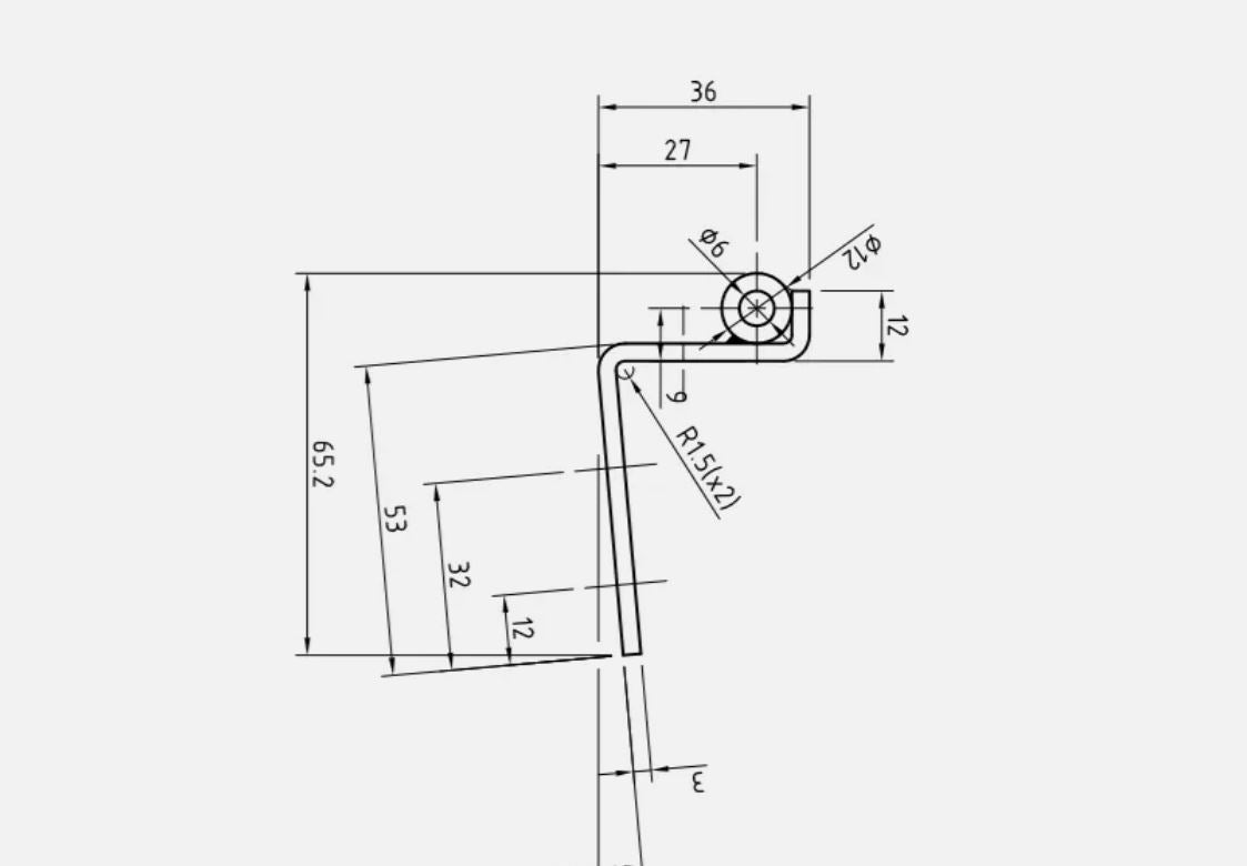 VE VF Commodore Female Hinge Pins Only for EGR Ute Lid with Shiny Black Plastic Underneath Kit-A