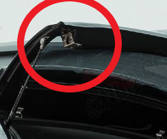 ALPHA CME Canopy Rear Window Wing Lock Latch Back Door Locking