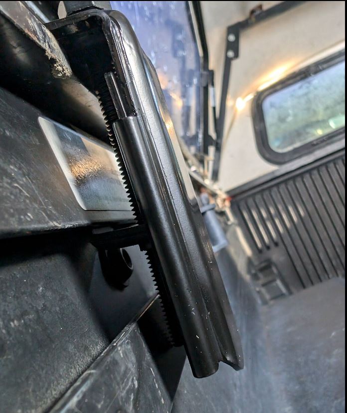 FG Ford Falcon Clamps 6 x Black Metal Canopy Ute Mounting Fitting Kit Removable G-Clamp Ute Tub