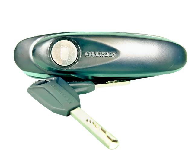 Carryboy Cast Metal Canopy Black Locking Canopy T-Handle Replacement Rear Window Locking Handle Lock 85mm Hole Centres