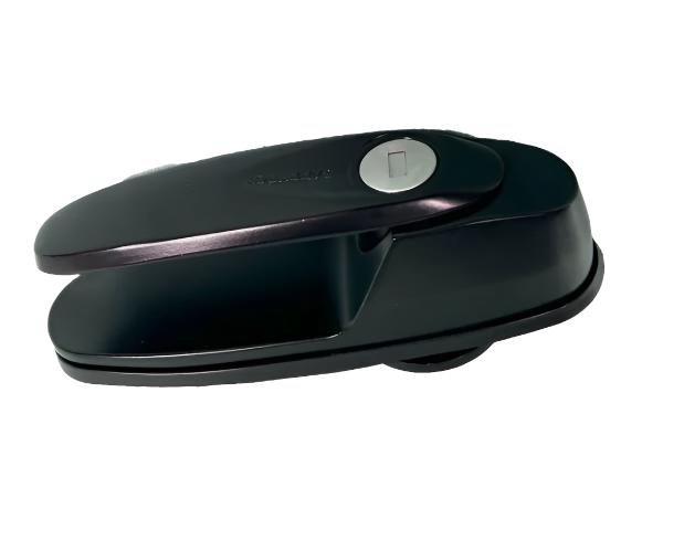 Carryboy Cast Metal Canopy Black Locking Canopy T-Handle Replacement Rear Window Locking Handle Lock 85mm Hole Centres