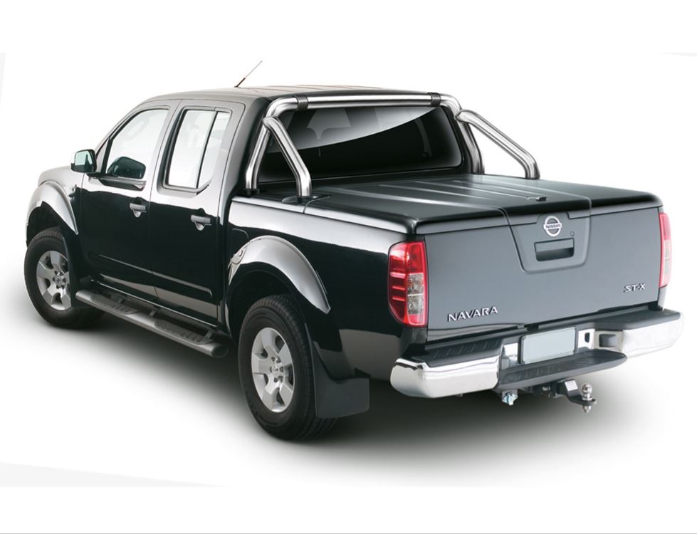 Nissan D40 Navara 1P & 3P EGR Plastic Ute Lid Hard Tonneau Covers M10-M10 Ball Heads 585mm x 150n