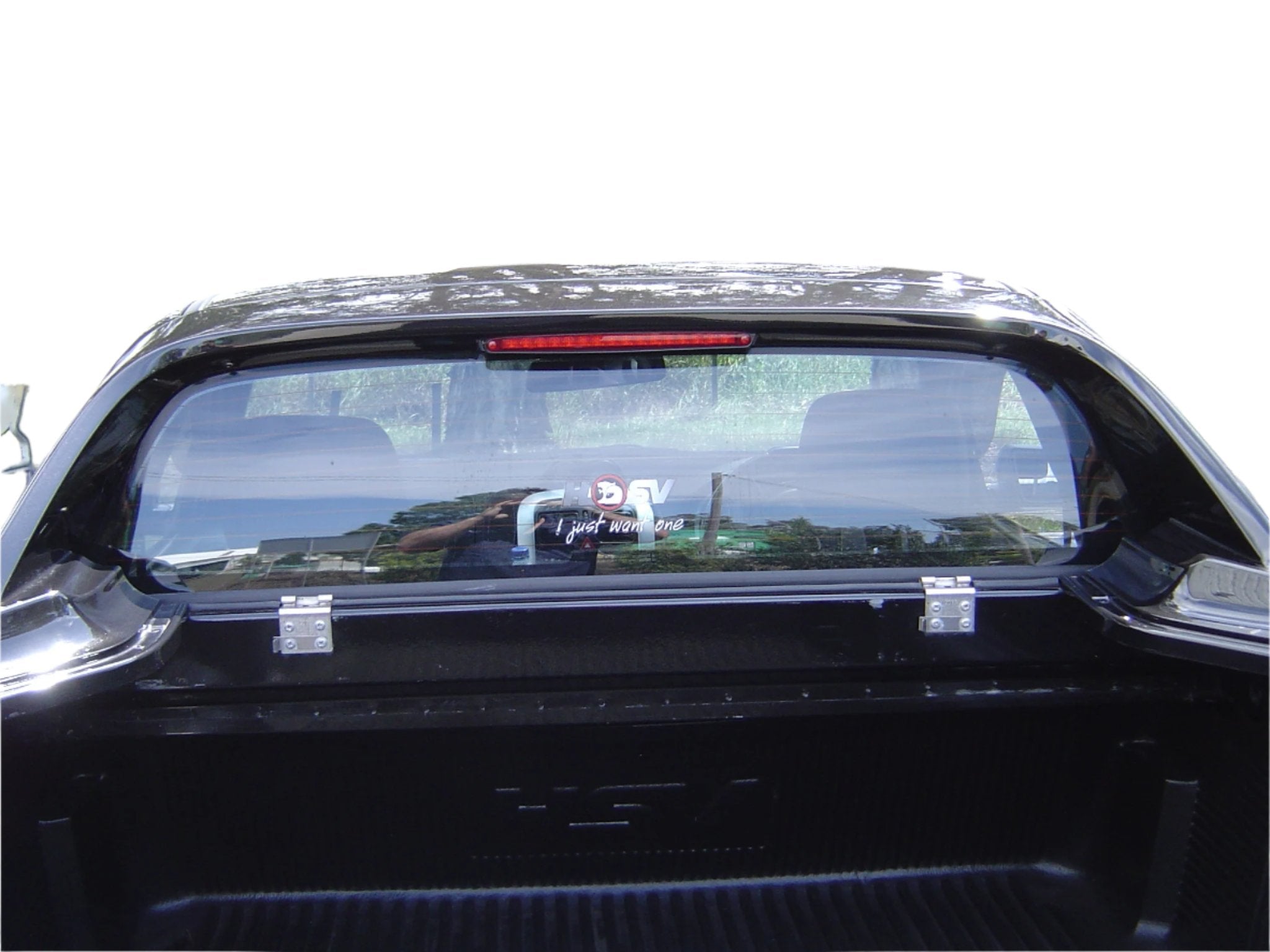 VU VY VZ Commodore Female Hinge Pins Only for EGR Ute Lid with Shiny Black Plastic Underneath Kit-A