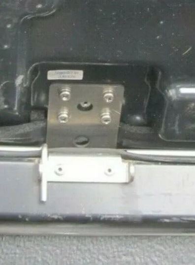 FG Ford Falcon 25mm Female Hinge & Bolts Kit-B for EGR Ute Lid with Shiny Black Plastic Underneath