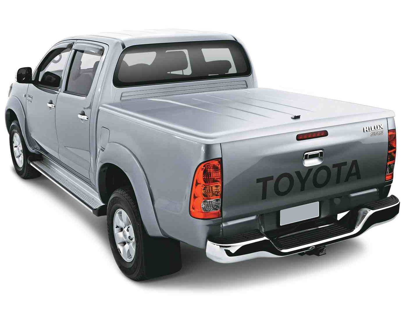 Toyota Hilux 2006-2015 EGR Plastic Ute Lid Hard Tonneau Covers M10-M10 Ball Heads 585mm x 150n