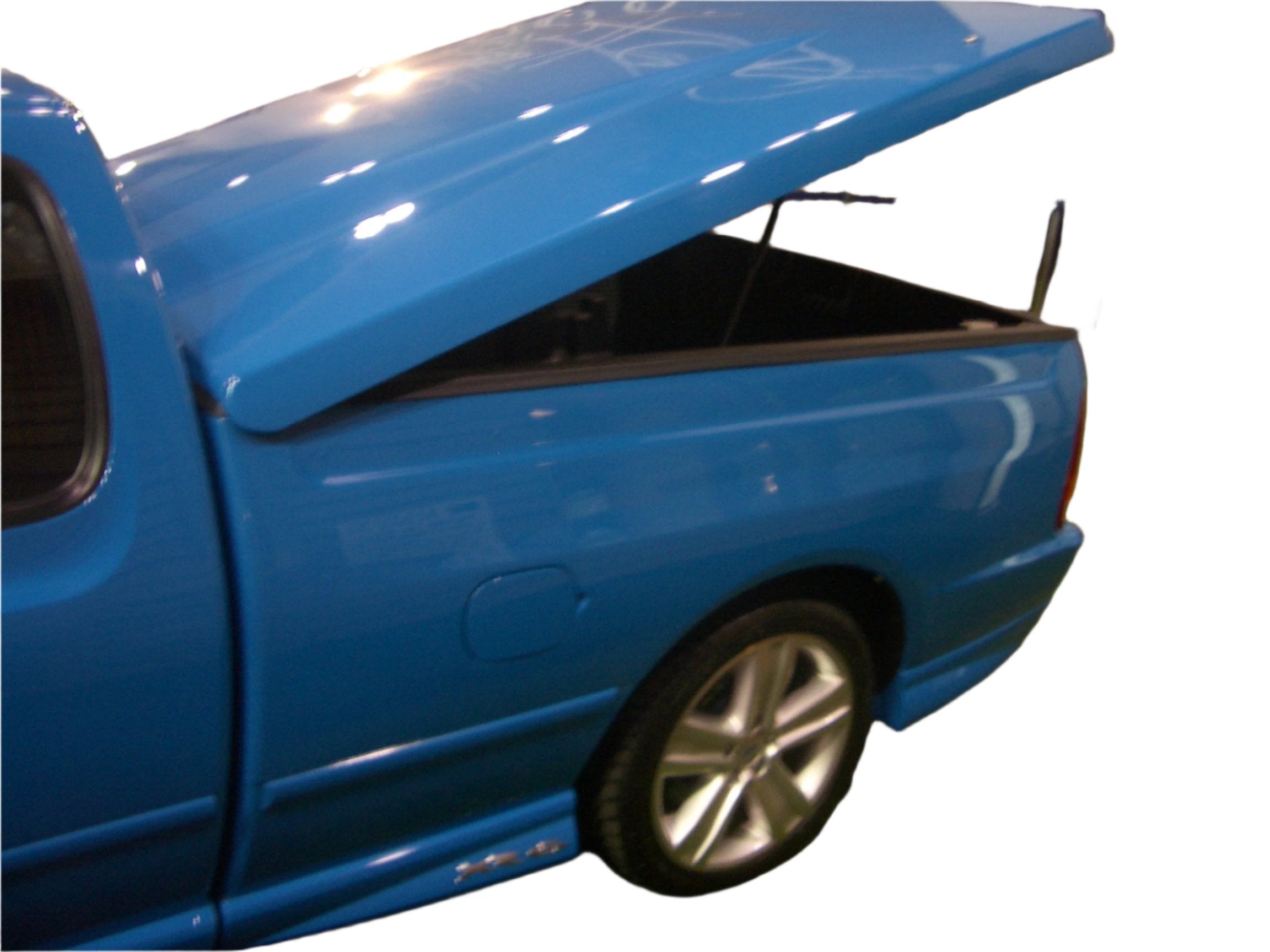 AU BA BF Ford Falcon 25mm Female Hinge & Pins Fitment on Ute for EGR Ute Lid with Shiny Black Plastic Underneath Kit-C