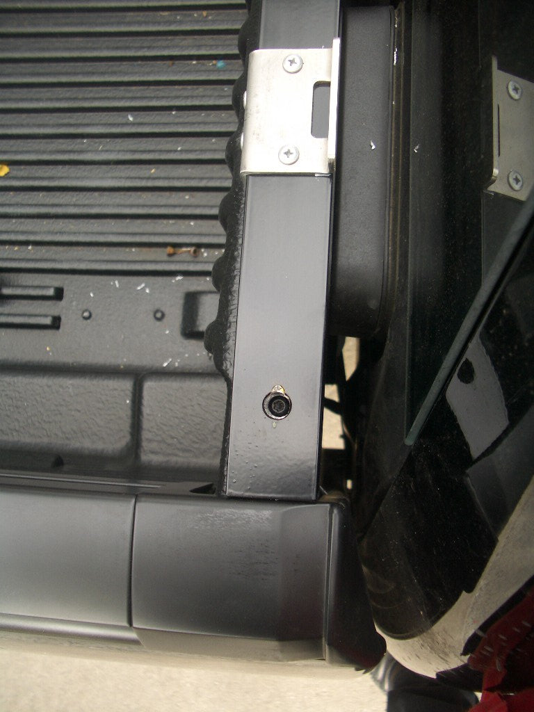 FG Ford Falcon 25mm Female Hinge & Bolts Kit-B for EGR Ute Lid with Shiny Black Plastic Underneath