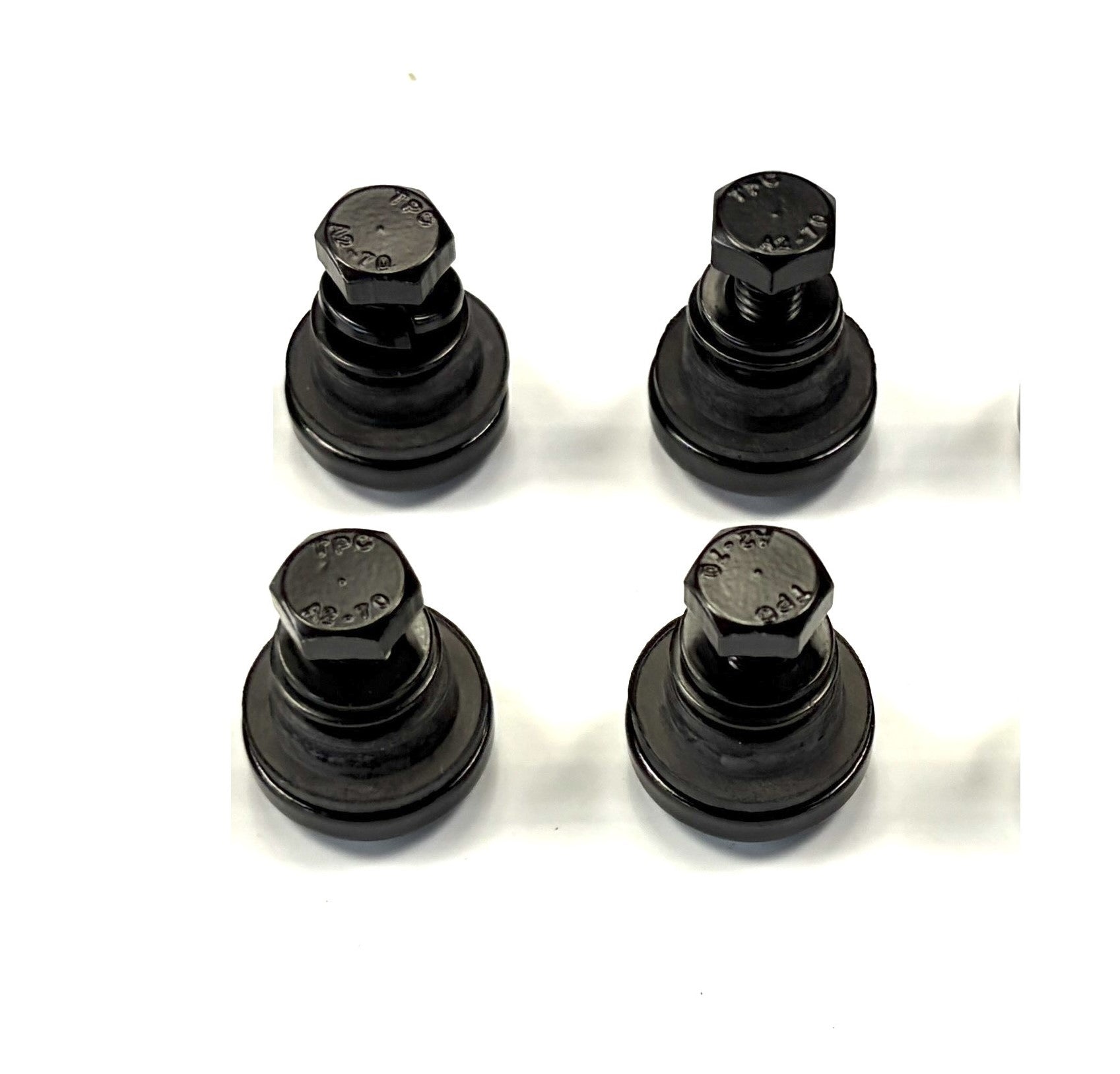 Canopy Buttons 4 x Medium M5 x 20mm Round Head Mounting Canopy Window Black Bolts