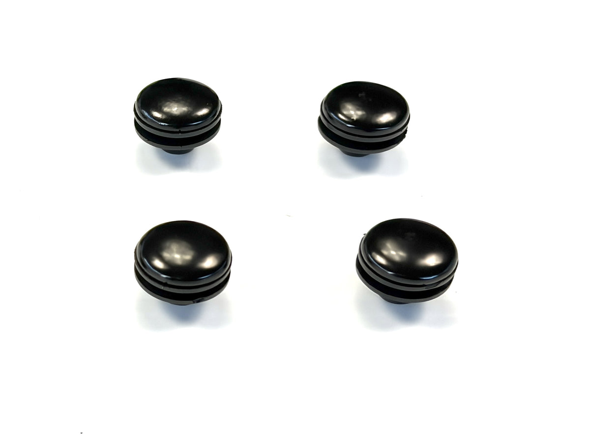 Canopy Buttons 4 x Medium M5 x 20mm Round Head Mounting Canopy Window Black Bolts
