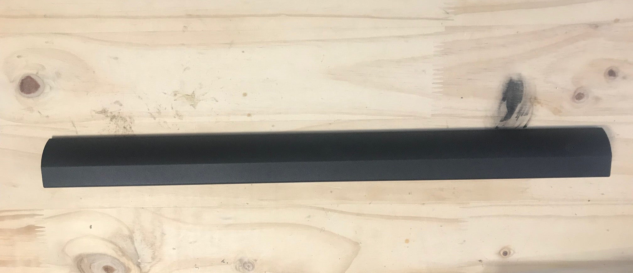 Canopy Roof Rack Rails Bars Ute Black 96cm LONG & Internal Support Plates