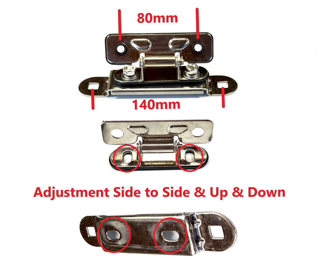 Canopy Rear Glass Window Hinges Stainless Steel Thai Ute Canopies HardTop