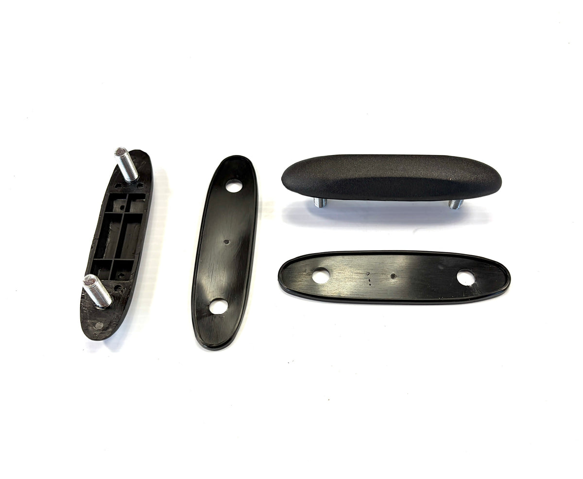 Canopy Rear Glass Window Hinge Mounting Hardware Bolt Plates for Thai Canopies
