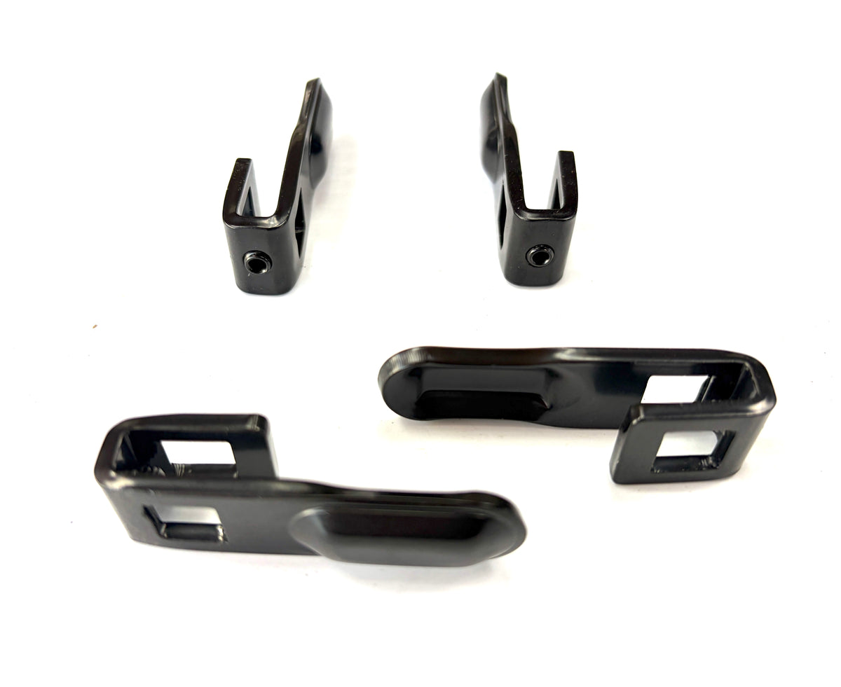 Canopy Strikers Pressed Metal 4 x 55mm Long Striker Arm Tongue T Handle Canopy Side Window Locks