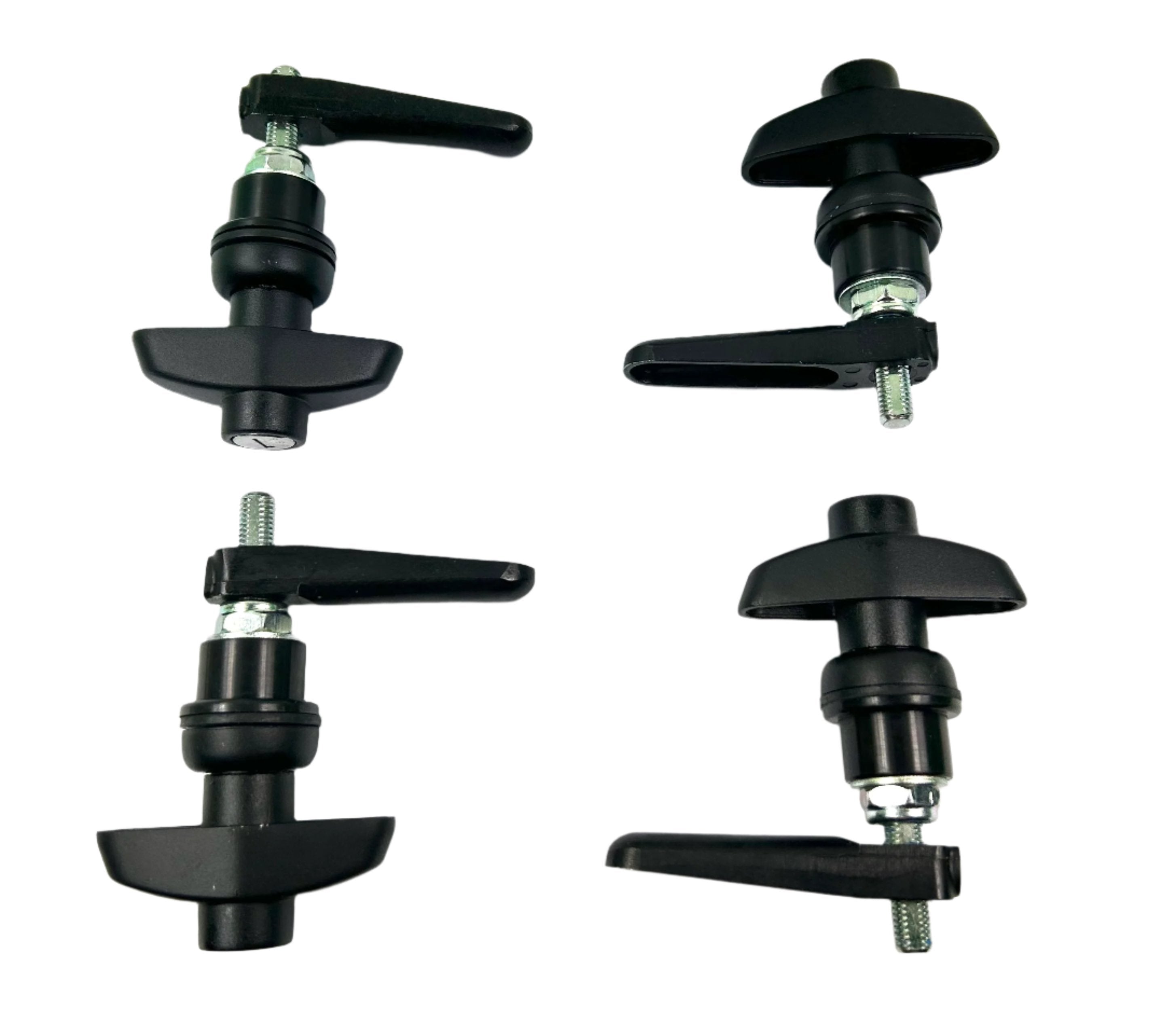 Canopy 4 x Side Window Long Shaft Locks 22mm Hole Size All Same key