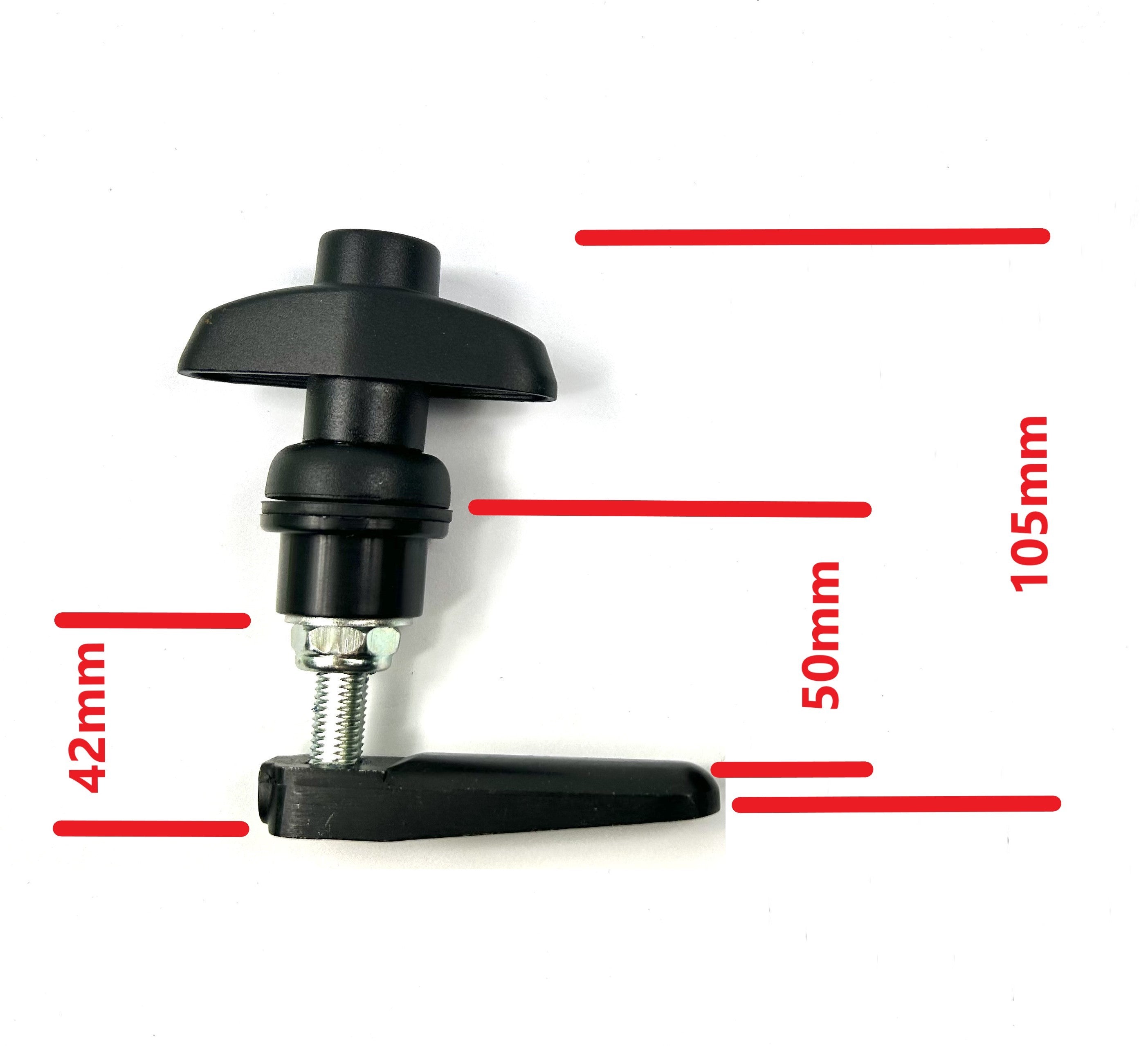 Canopy 6 x Side Window Long Shaft Locks 22mm Hole Size All Same key