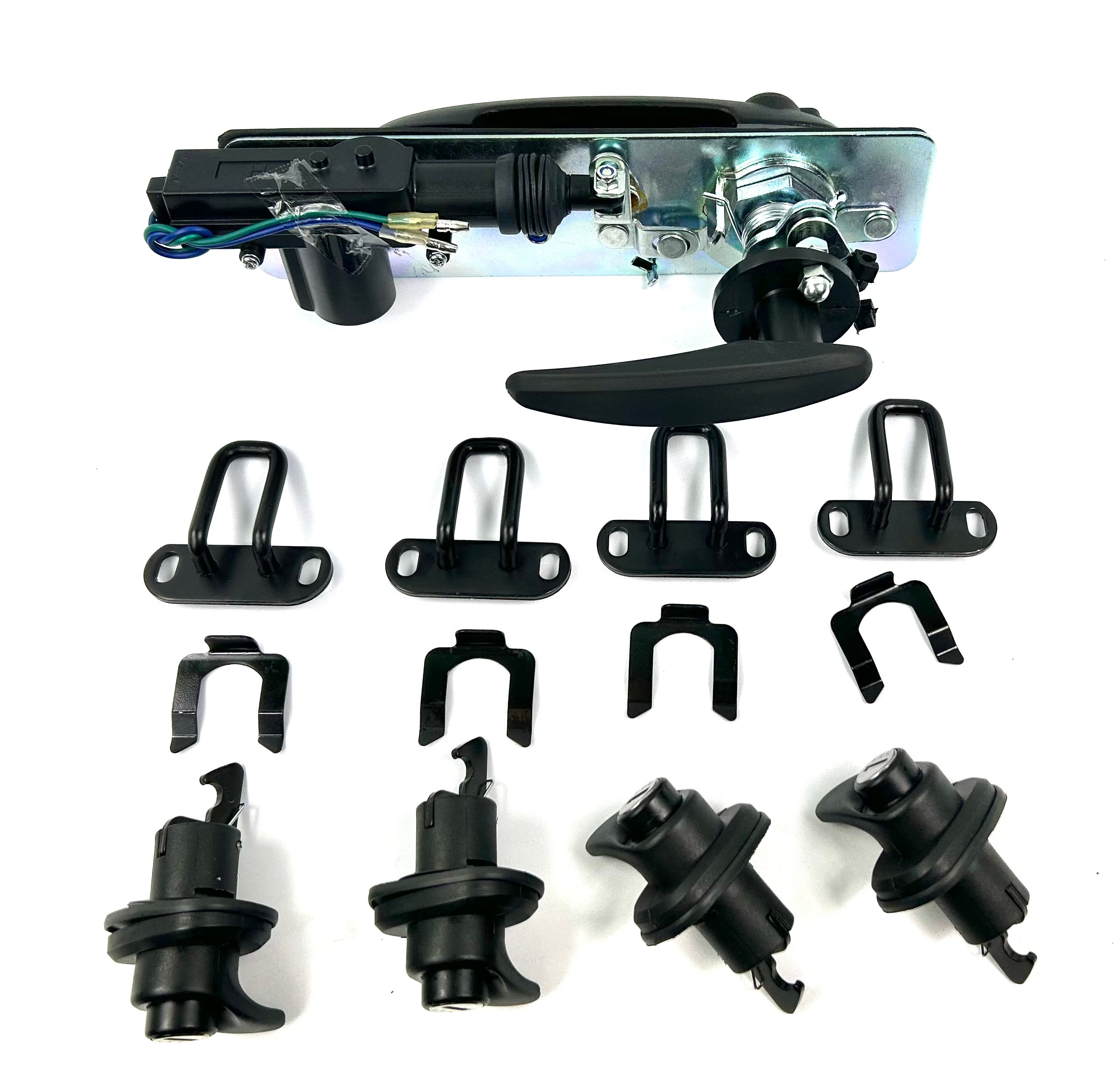 Flexiglass Central Locking Canopy Rear Window T Handle & 4 Side Locks Same key also fits Ultimate Flake