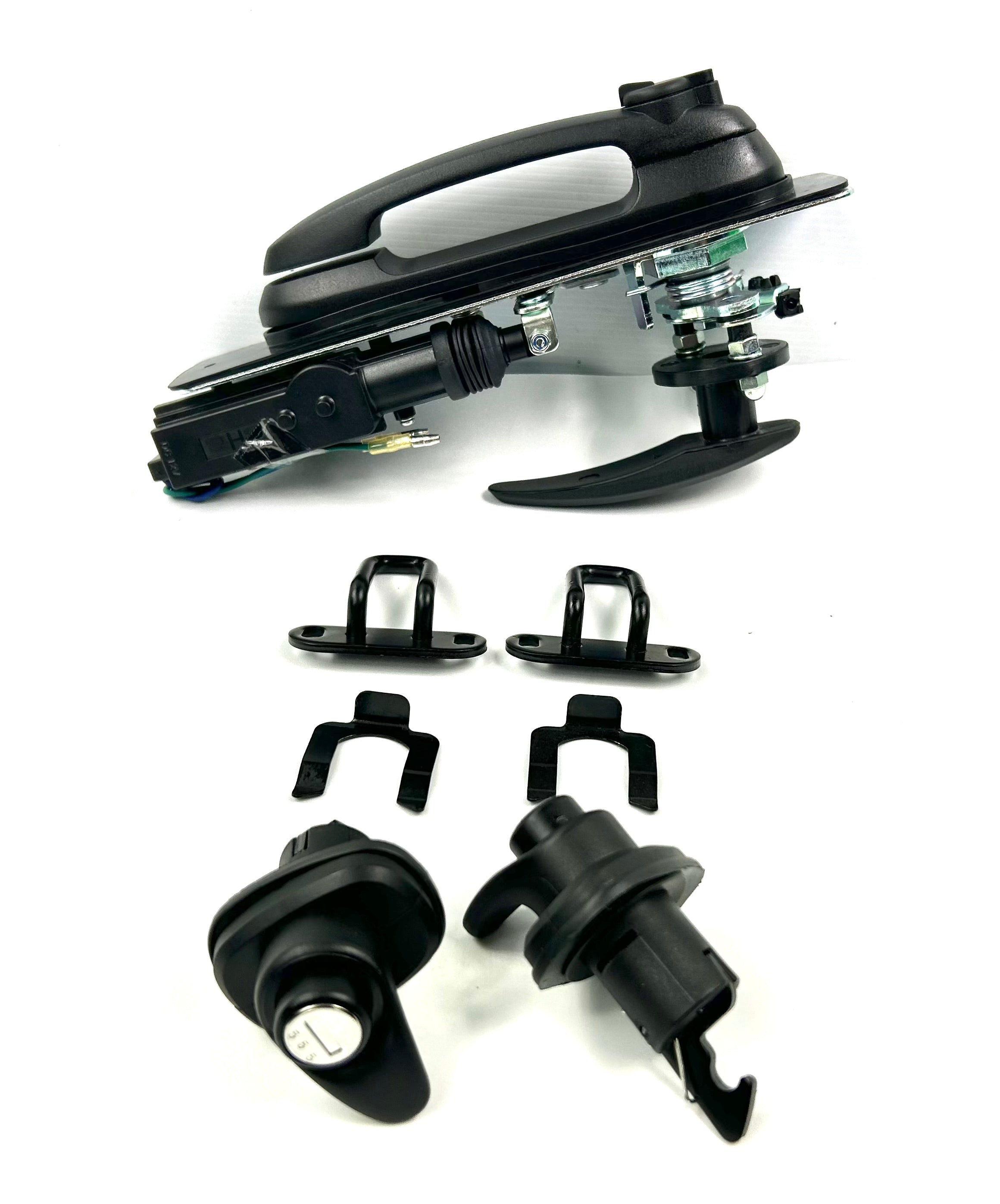 Flexiglass Central Locking Canopy Rear Window T Handle & 2 Side Locks Same key also fits Ultimate Flake