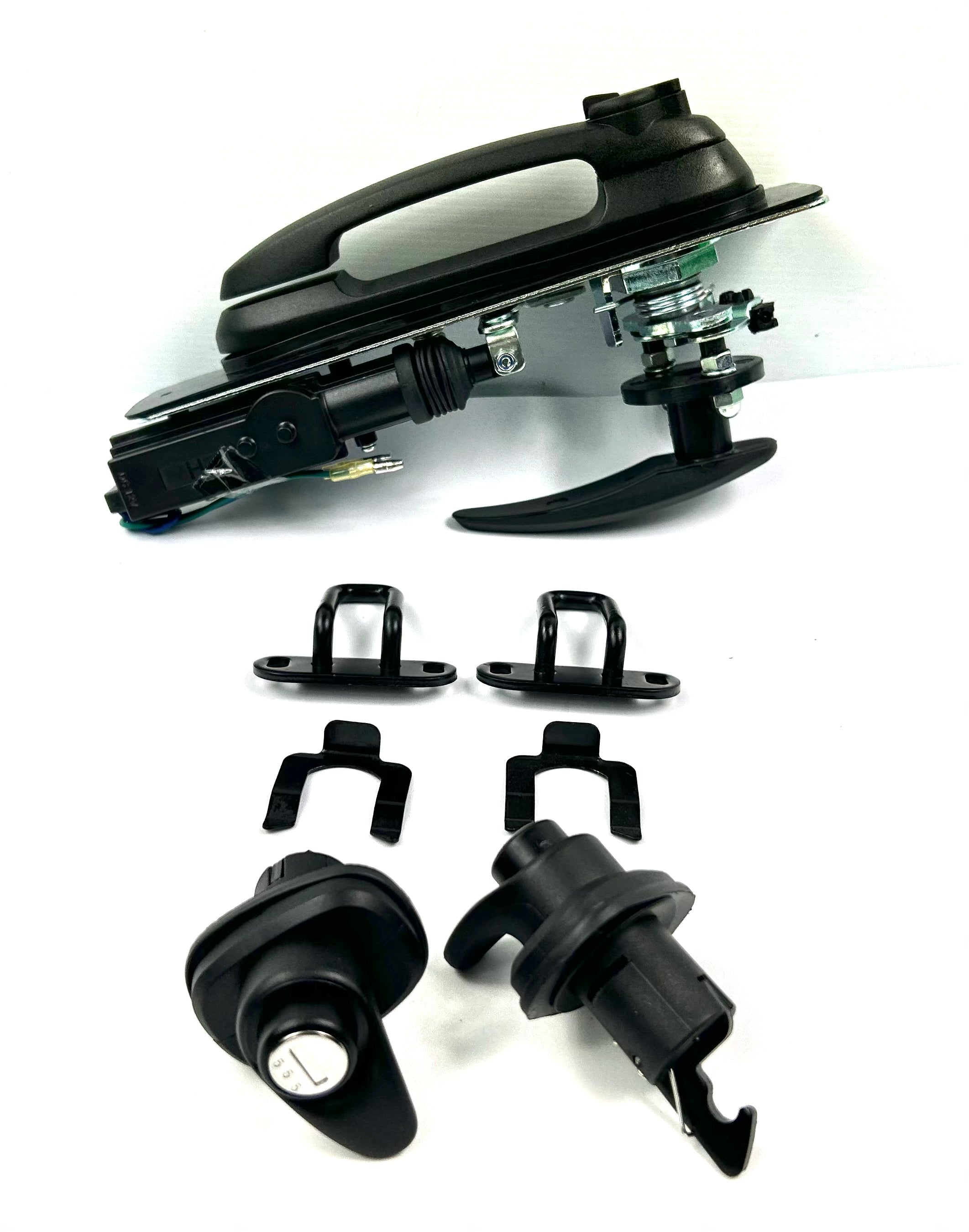 Flexiglass Central Locking Canopy Rear Window T Handle & 2 Side Locks Same key also fits Ultimate Flake