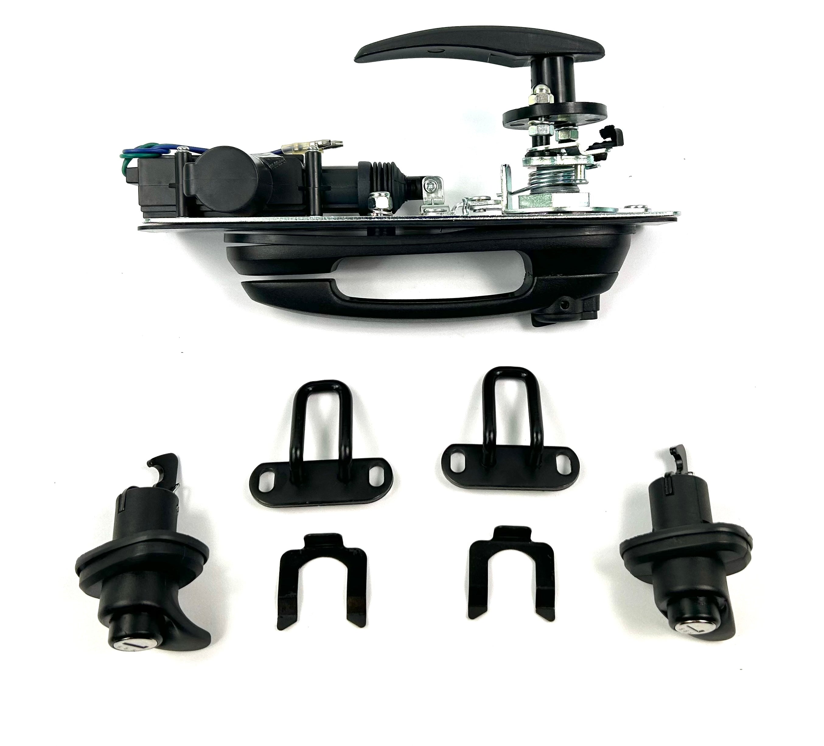 Flexiglass Central Locking Canopy Rear Window T Handle & 2 Side Locks Same key also fits Ultimate Flake