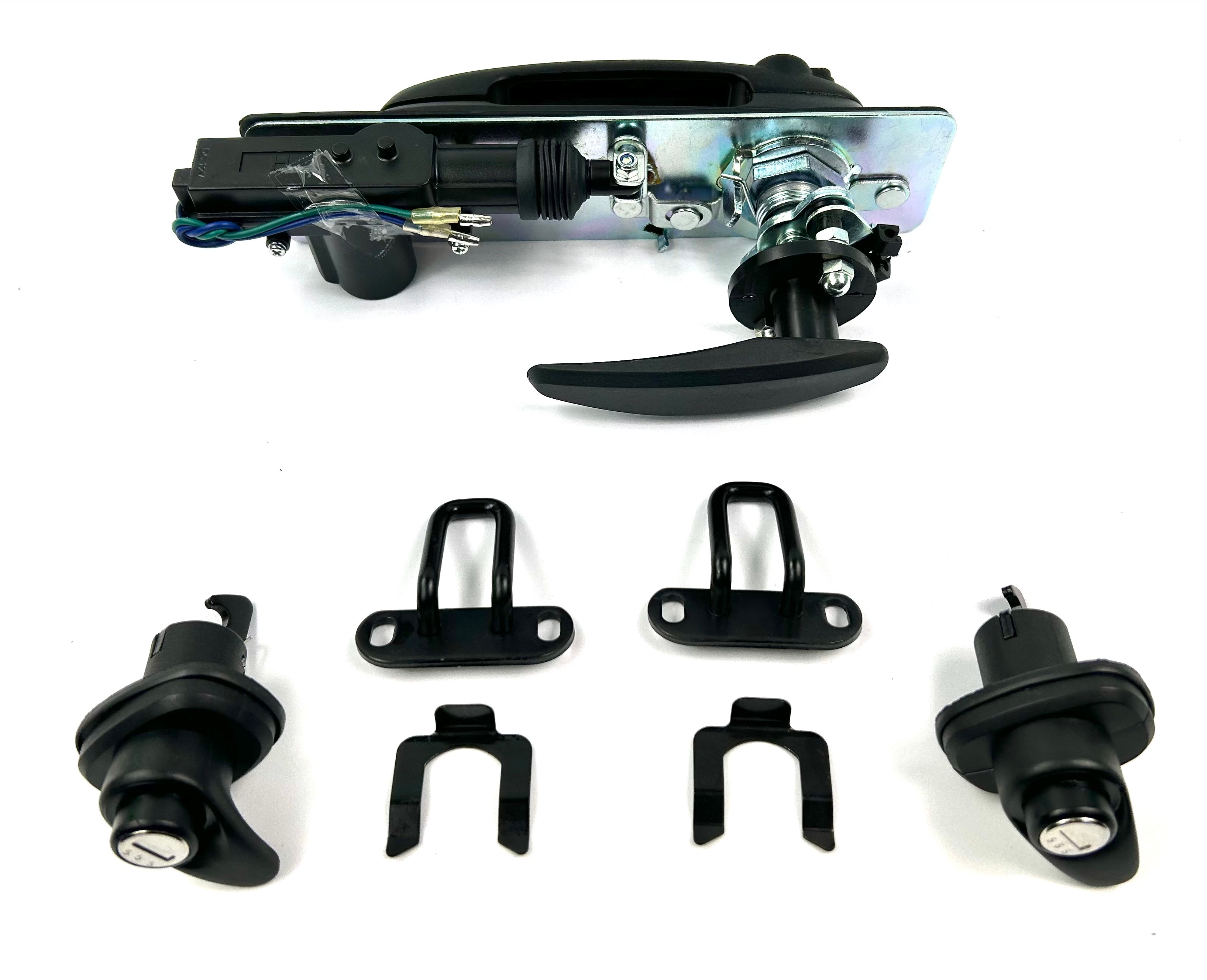 Flexiglass Central Locking Canopy Rear Window T Handle & 2 Side Locks Same key also fits Ultimate Flake