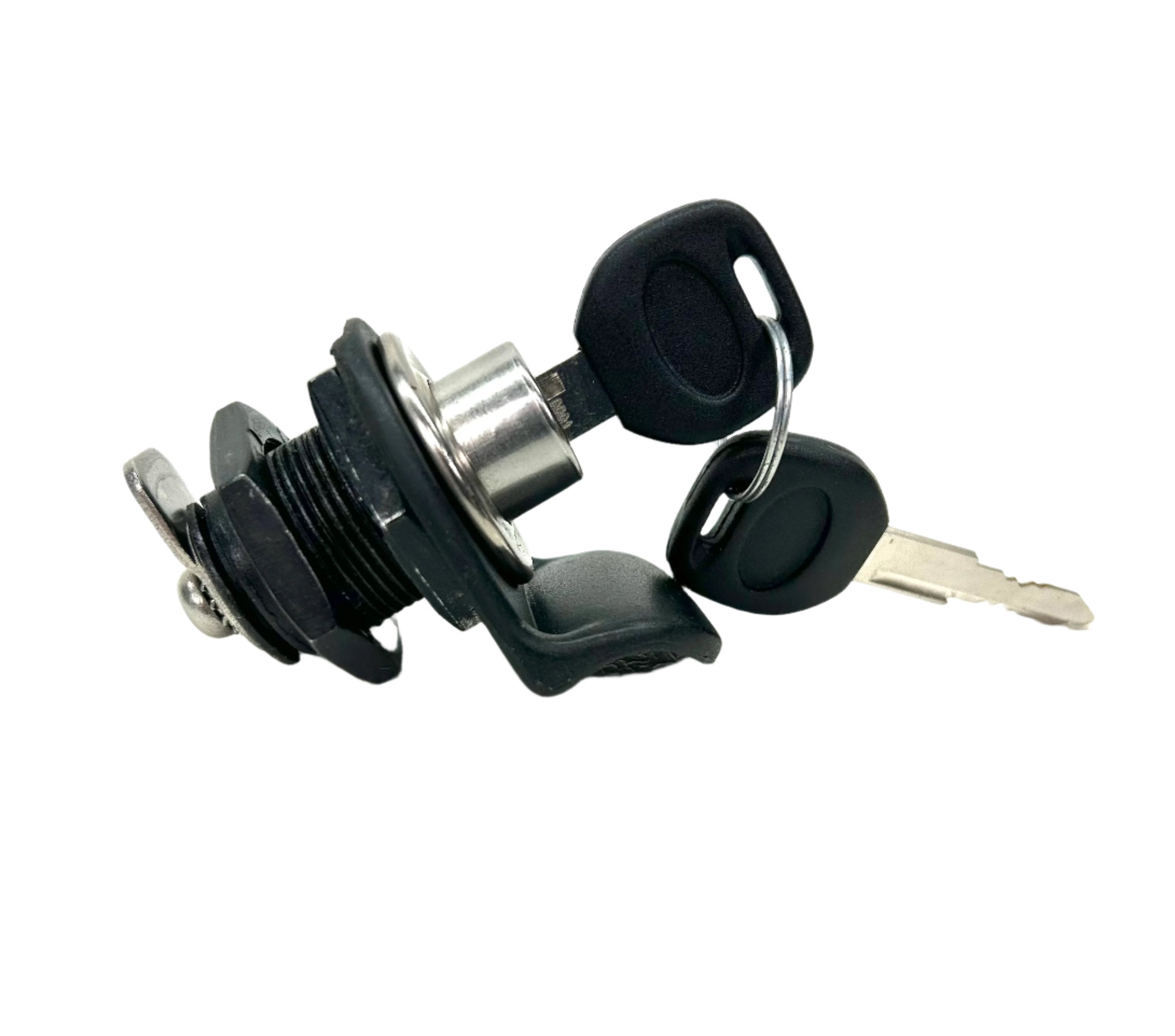 FG Ford Falcon Aftermarket Push Button Ute Lid Lock fits EGR Lids with Shiny Plastic Underneath Lids