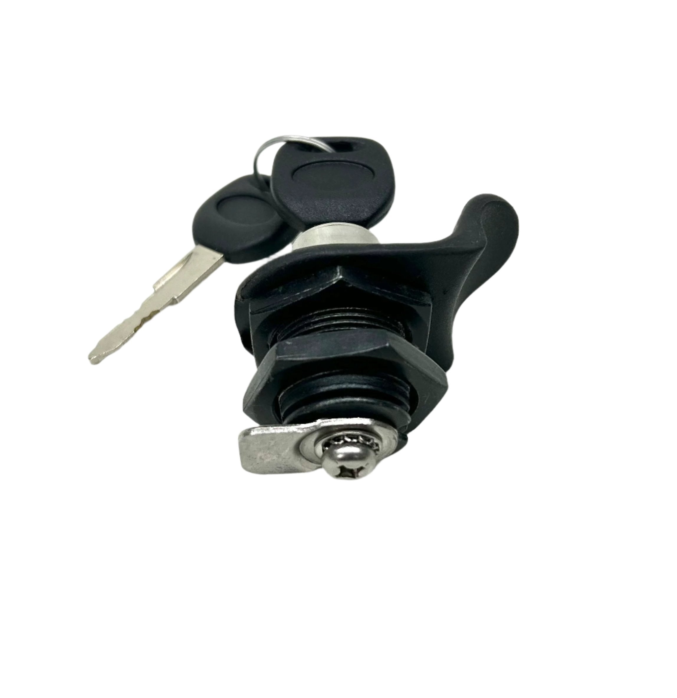 FG Ford Falcon Aftermarket Push Button Ute Lid Lock fits EGR Lids with Shiny Plastic Underneath Lids