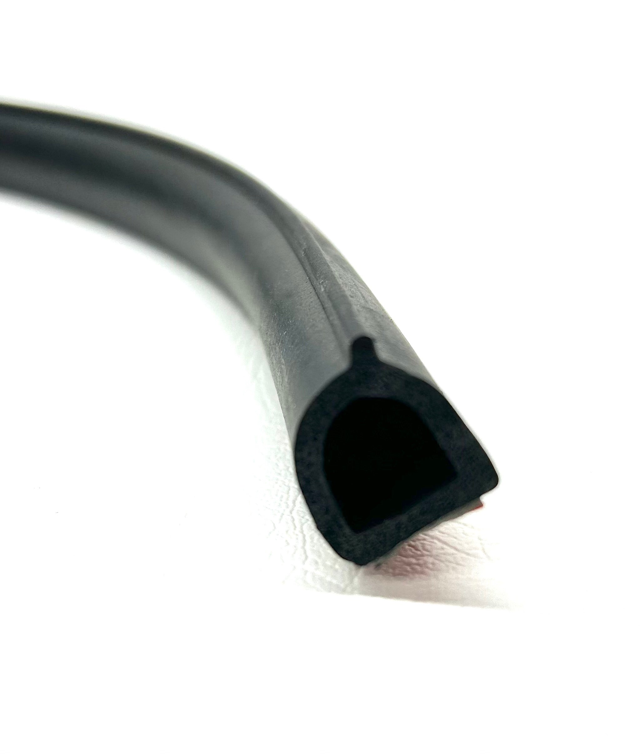 Cleanseal LARGE Front Foam Rubber Ute Lid Seal Between Hinges for Sealing Front EGR Lids with Shiny Black Plastic Underneath