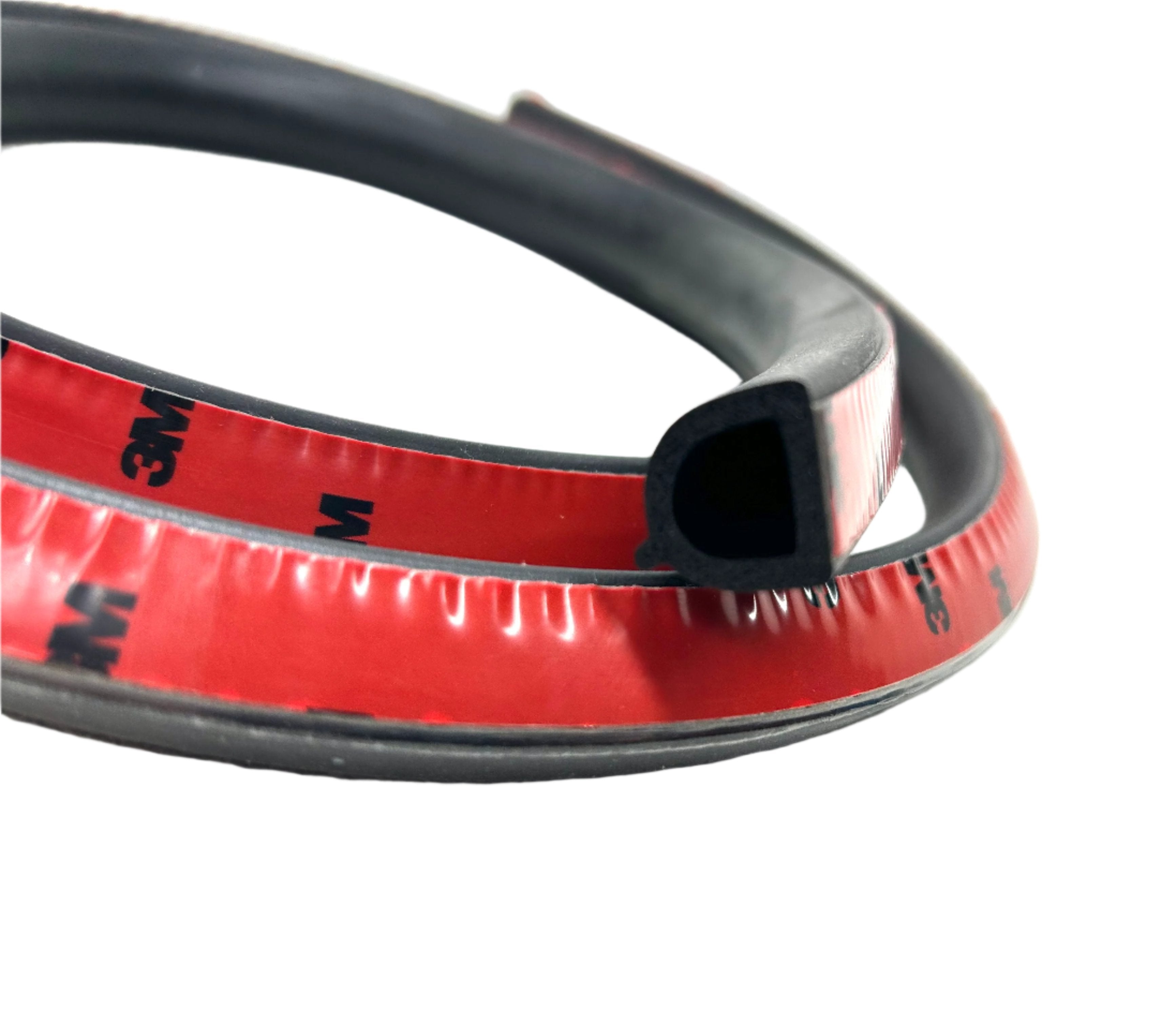 Cleanseal LARGE Front Foam Rubber Ute Lid Seal Between Hinges for Sealing Front EGR Lids with Shiny Black Plastic Underneath