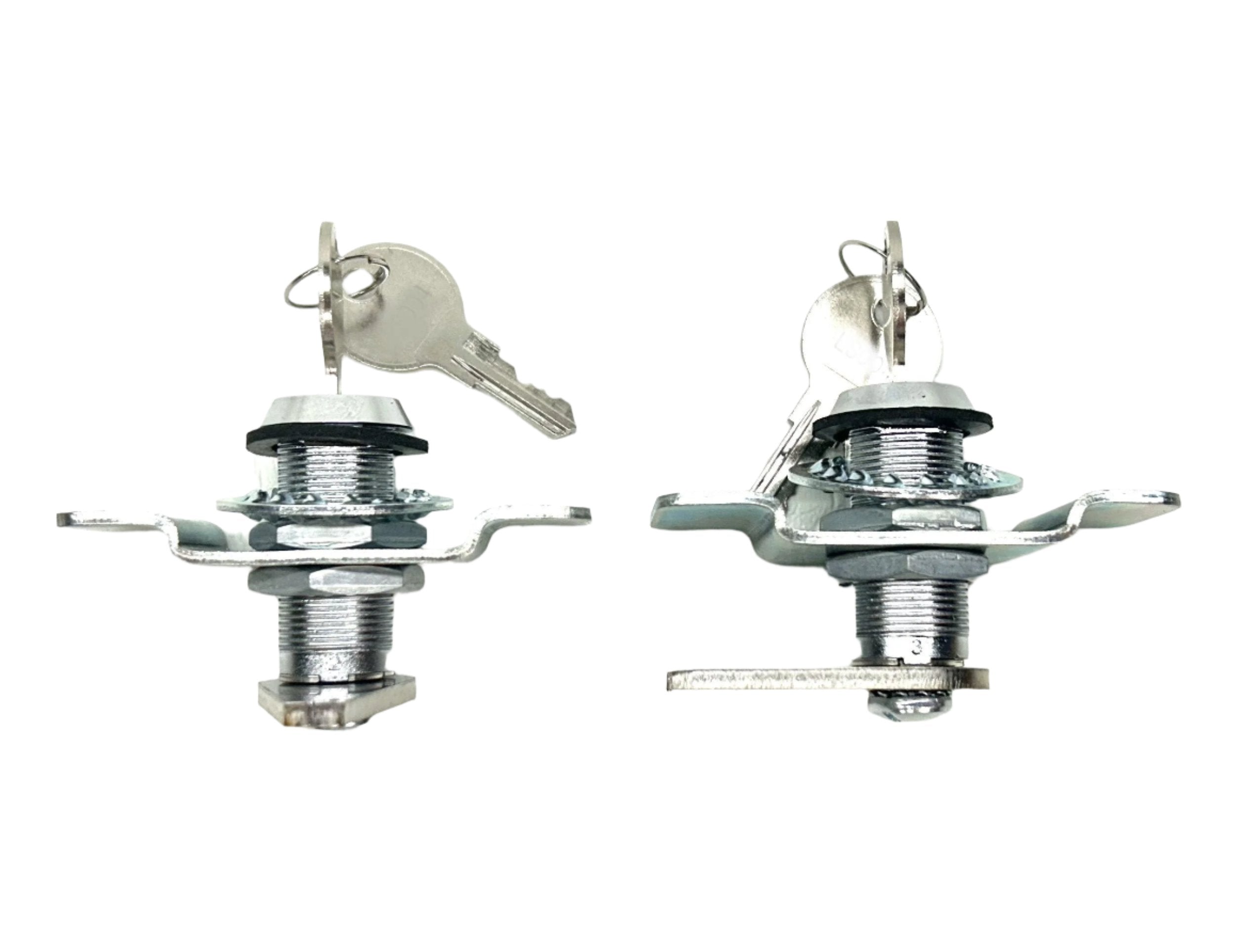 AMCAT Lid Brands Ute Lid Locks Pair SET-B with Support Plates fits Fibreglass Carpeted Ute Lids