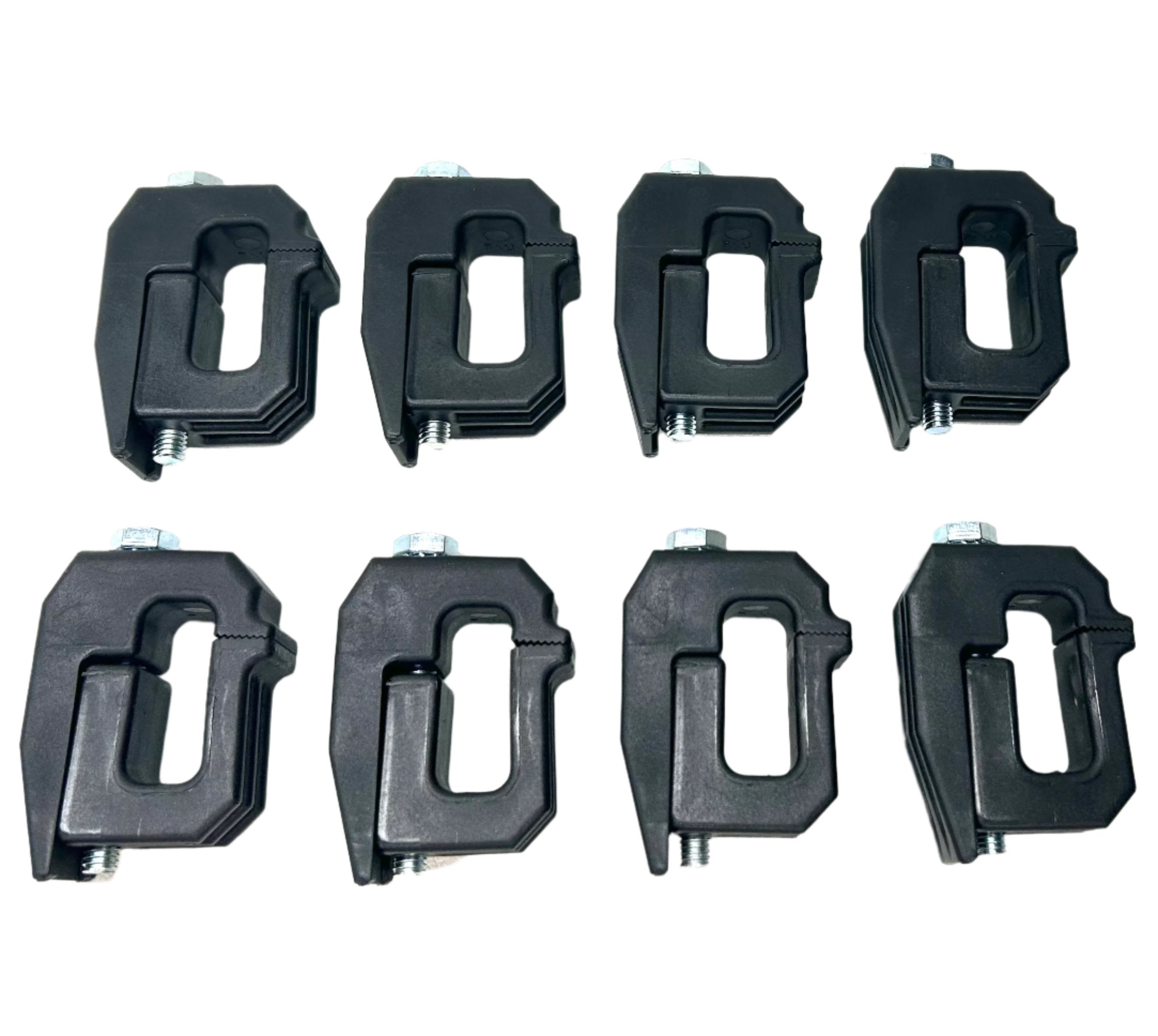Clamps 8 x Canopy Ute Mounting Fitting Kit Removable Black Plastic G-Clamp Ute Tub