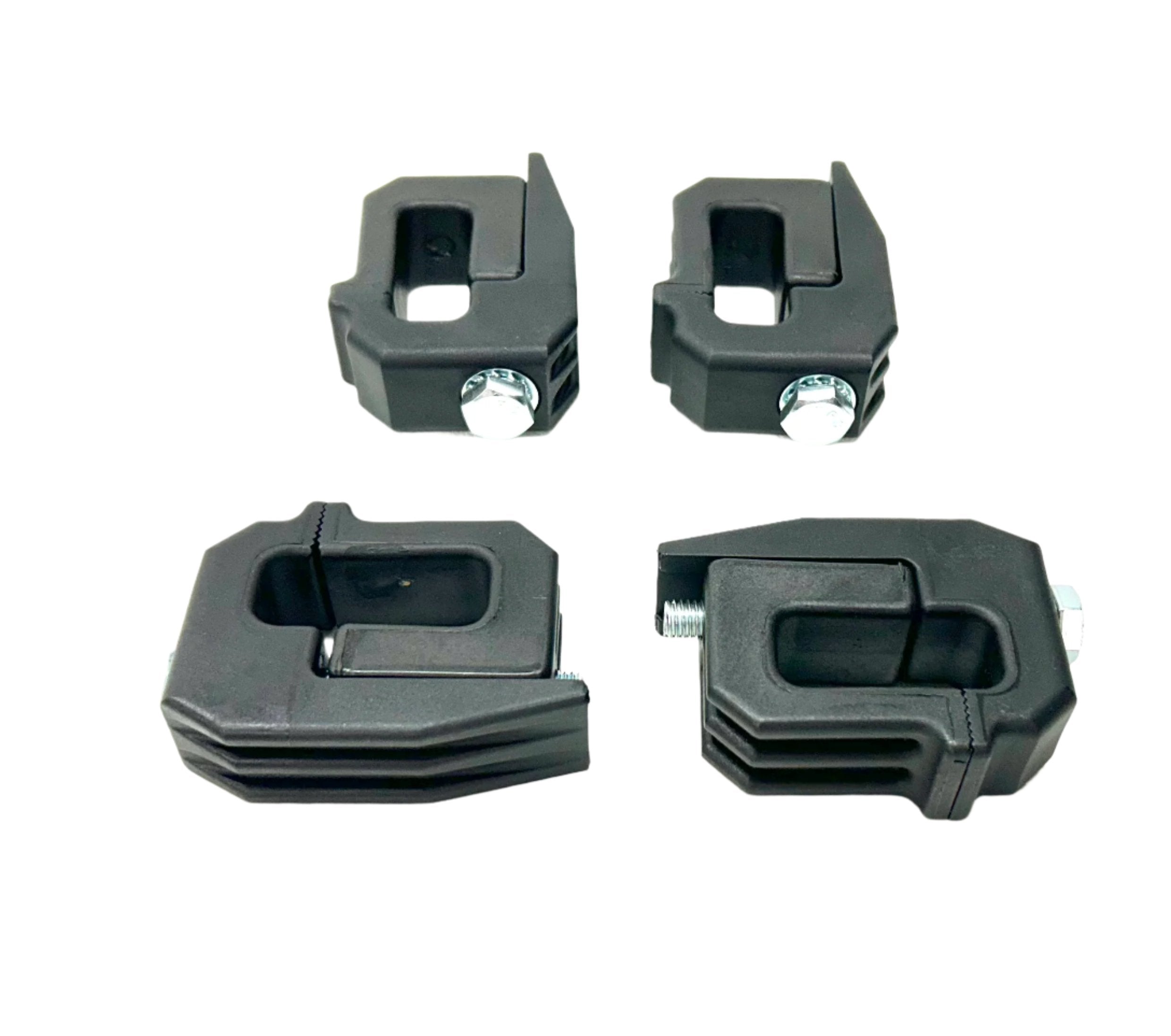 Clamps 4 x Canopy Ute Mounting Fitting Kit Removable Black Plastic G-Clamp Ute Tub
