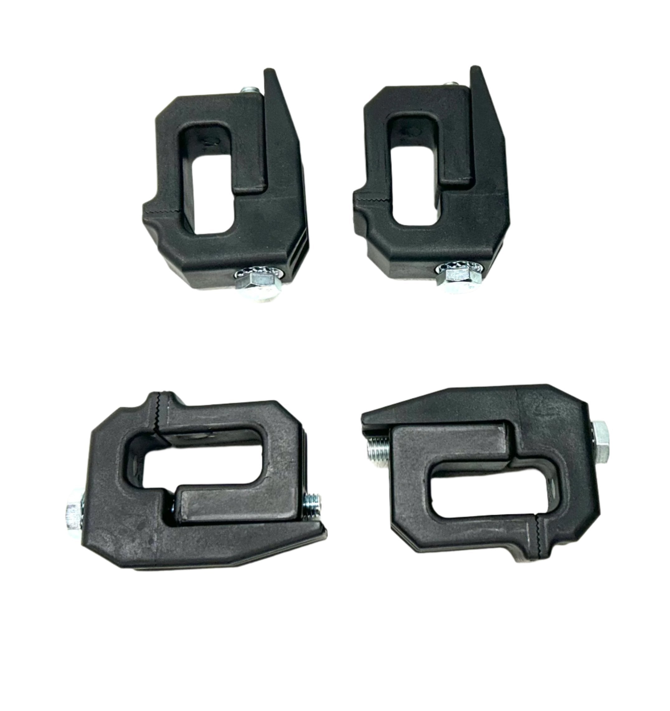 Clamps 4 x Canopy Ute Mounting Fitting Kit Removable Black Plastic G-Clamp Ute Tub