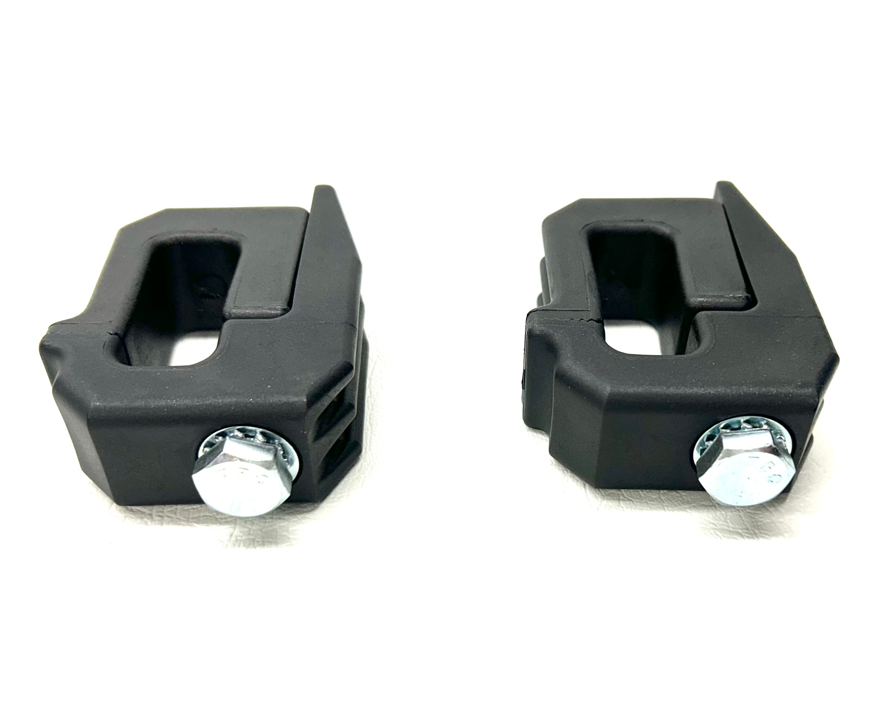 Clamps 2 x Canopy Ute Mounting Fitting Kit Removable Black Plastic G-Clamp Ute Tub