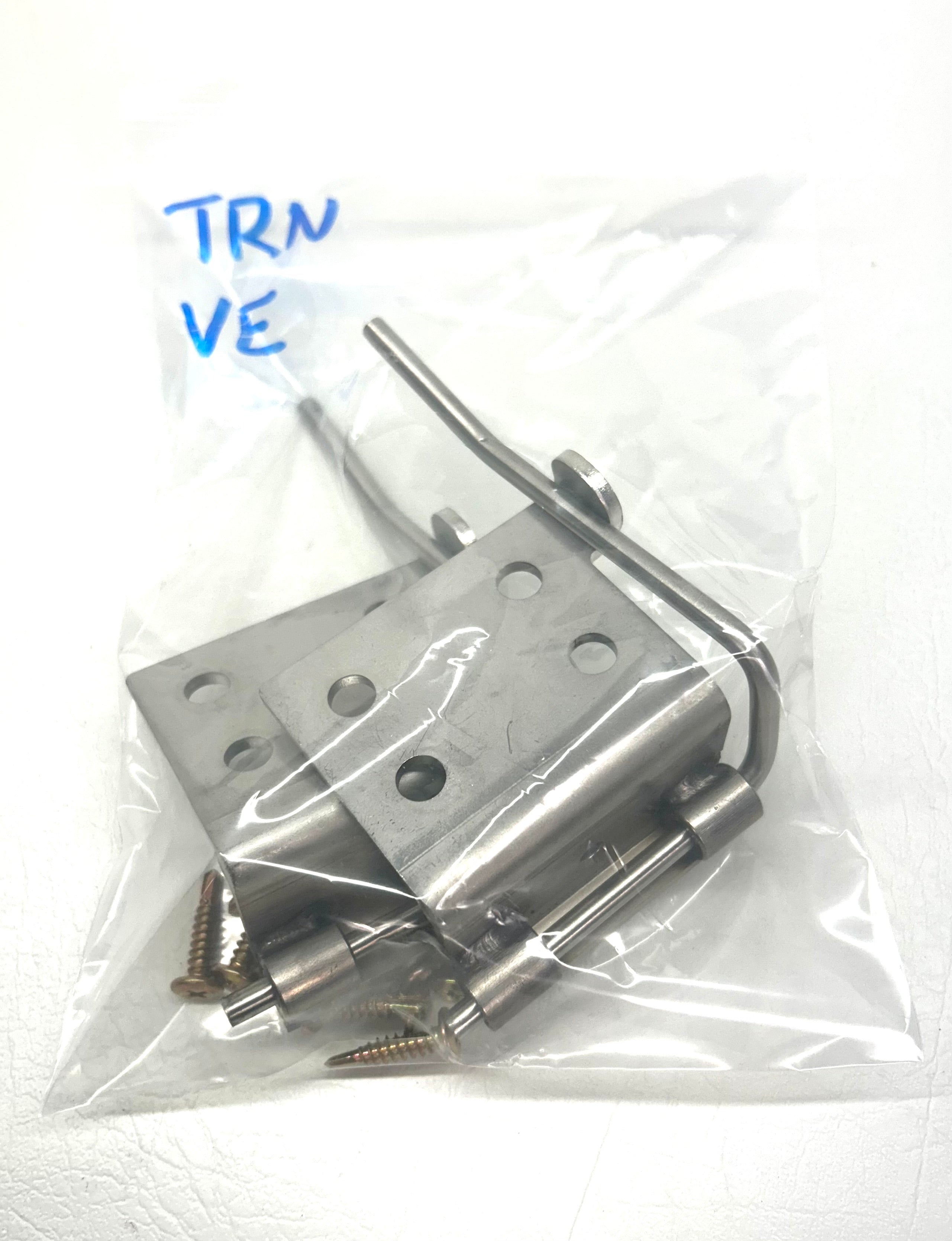 VE VF Commodore 25mm Female Hinge & Pins Fitment on Ute for EGR Ute Lid with Shiny Black Plastic Underneath Kit-C