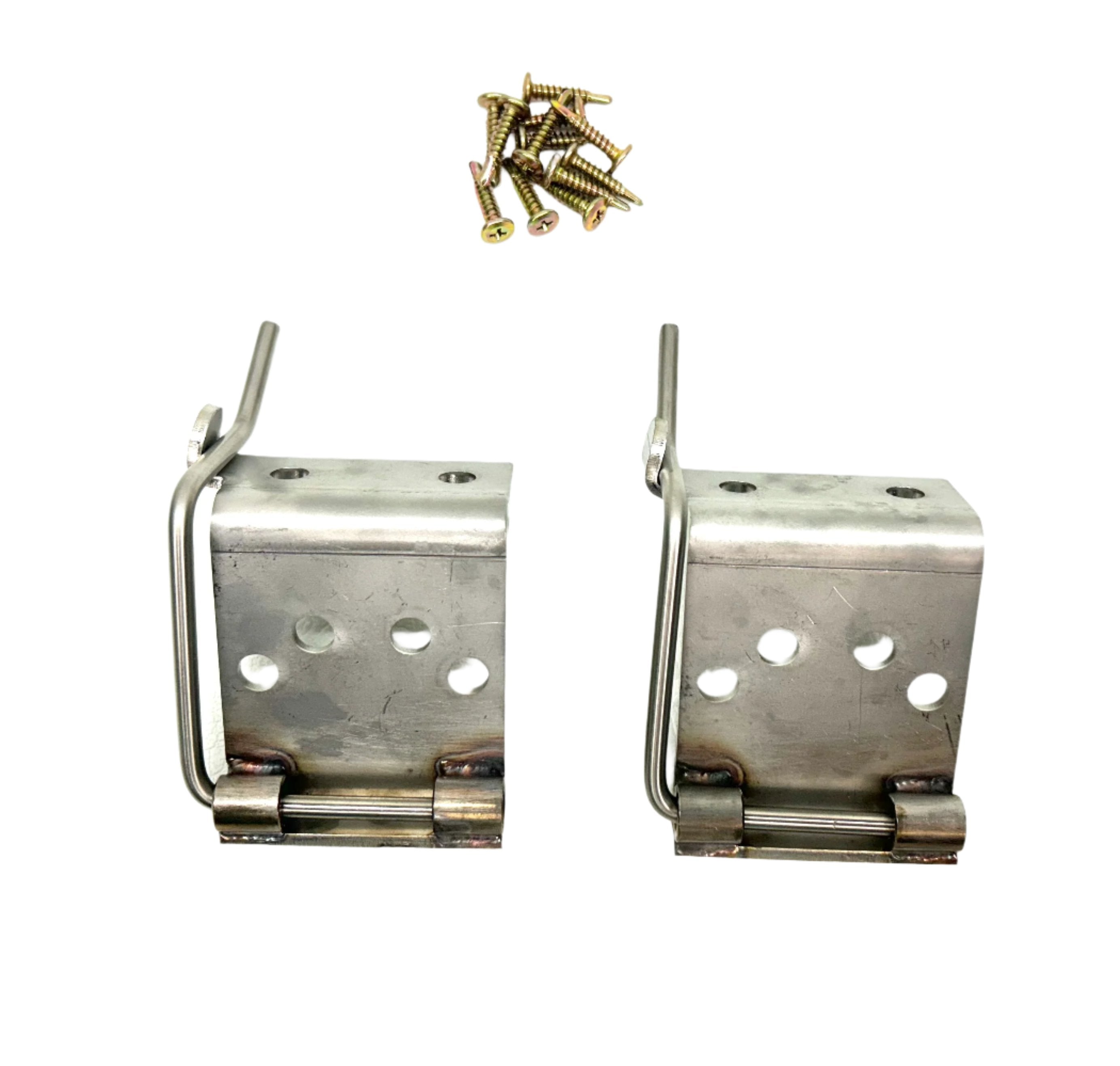 AU BA BF Ford Falcon 25mm Female Hinge & Pins Fitment on Ute for EGR Ute Lid with Shiny Black Plastic Underneath Kit-C