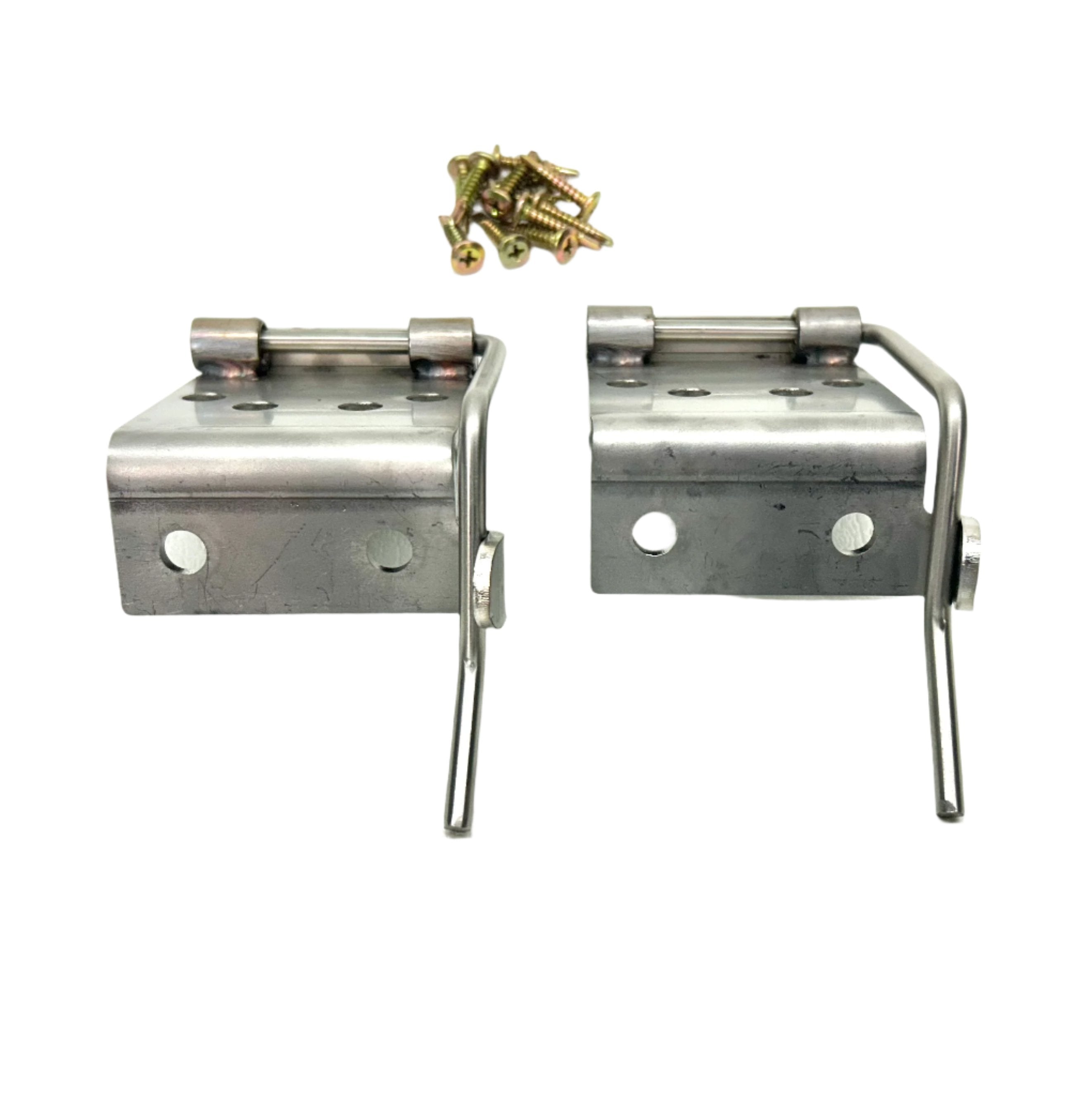 AU BA BF Ford Falcon 25mm Female Hinge & Pins Fitment on Ute for EGR Ute Lid with Shiny Black Plastic Underneath Kit-C